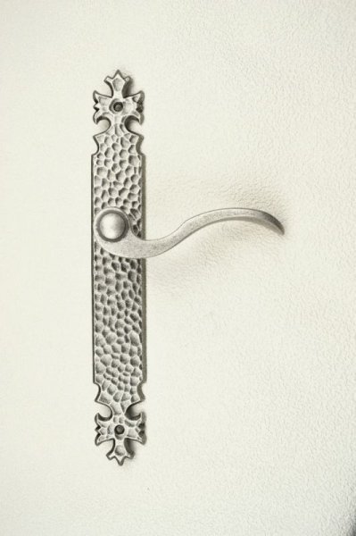 画像2: DOMUS Lever Handle 05 オールドシルバー クラシックなレバーハンドル (2)