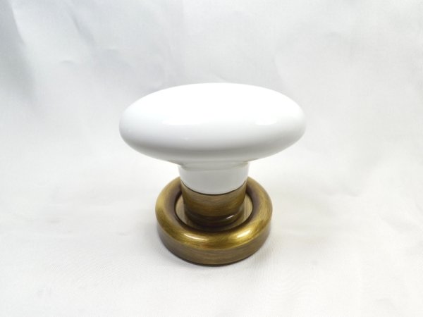 画像3: Flavia ポースレン握玉　空錠　ラッチ付きSHTB001 3" (3)