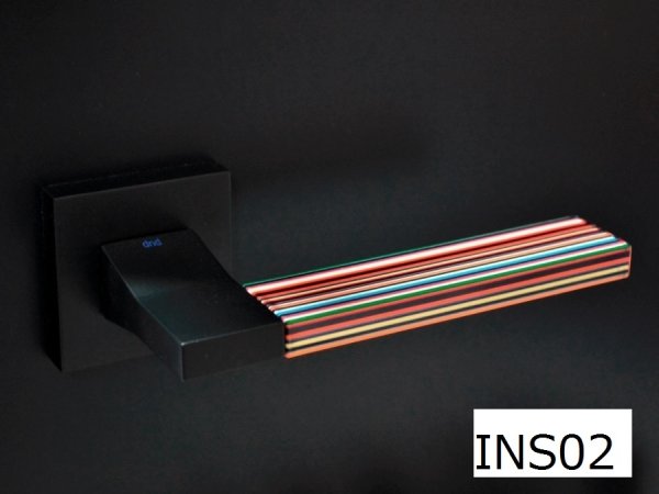 画像2: 特価　dnd CHANGE02 BLACK　レバーハンドル空錠 (2)