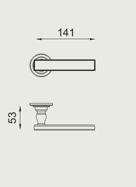 画像2: dnd lucrezia OLV レバーハンドル錠 　サンプル品　コイン錠 (2)