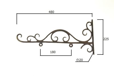 画像1: Sign Bracket