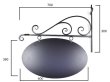 画像1: Sign Bracket  SSB-017 (1)