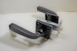 画像1: ブラックアイアン　レバーハンドル　空錠　錠前　ロートアイアン　SH6000 (1)