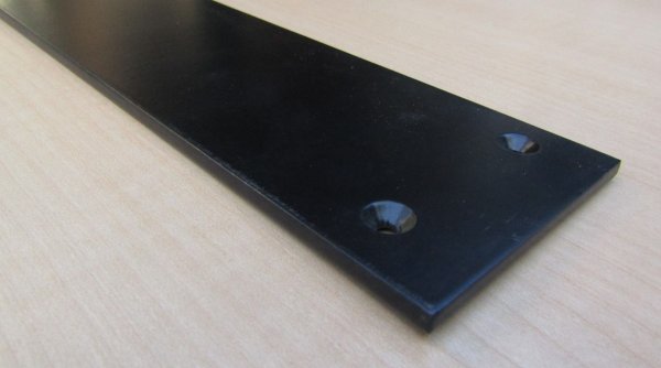 画像2: ブラックアイアンプッシュプレート　SH8052 (2)