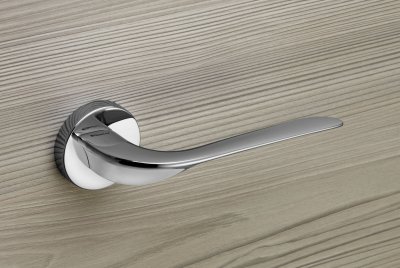 画像3: LINEA CALI 「Wind」 レバーハンドル　 サテンクローム 