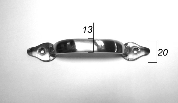 画像5: 真鍮製　キャビネット　取っ手　スペード　ブロンズ (5)