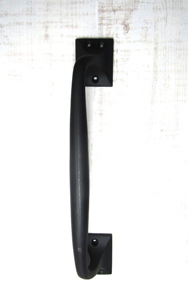 画像3: ロートアイアン　ドア用取っ手　ブラックハンドル (3)