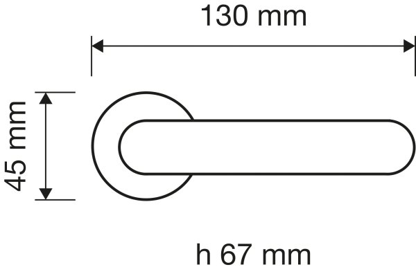 画像3: LINEA　CALI 　レバーハンドル空錠　TOSCA 　マットブラック (3)
