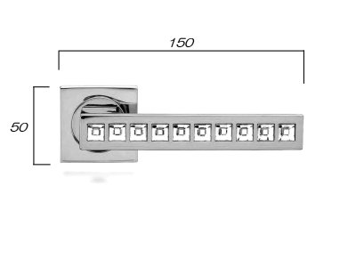 画像2: REFLEX　レバーハンドル空錠